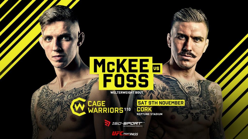 Rhys McKee and Håkon Foss Set For Cage Warriors 110 Main Event