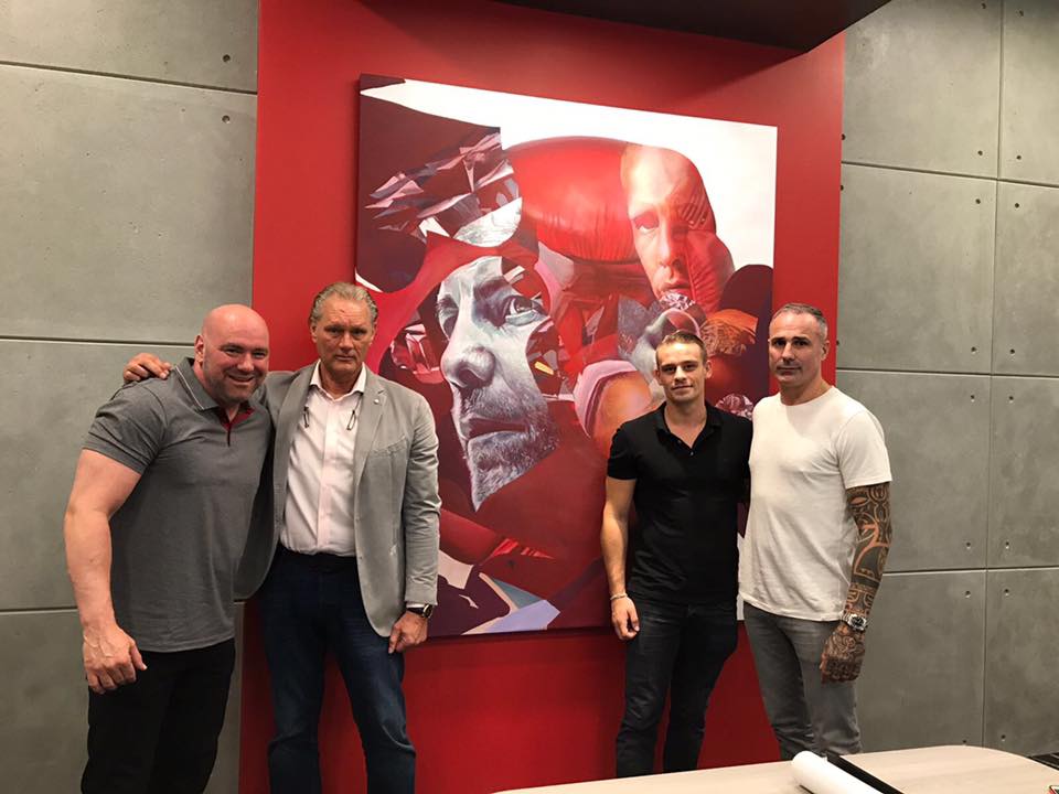 UFC HQ honors Hemmers family with dedicated 'Ramon Dekkers' room