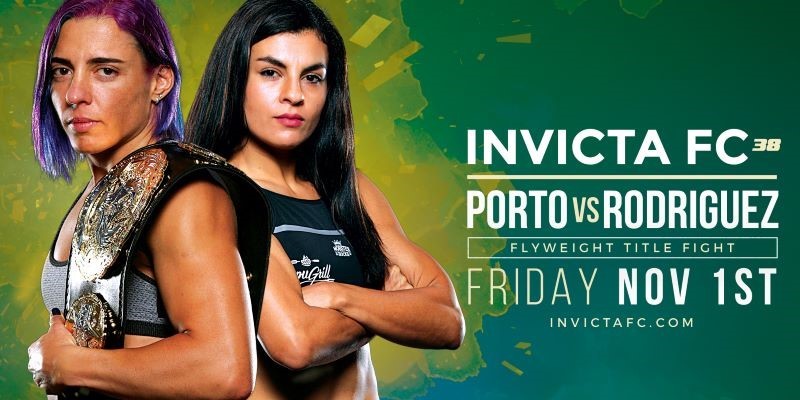 Two title fights headline Invicta FC 38 on November 1