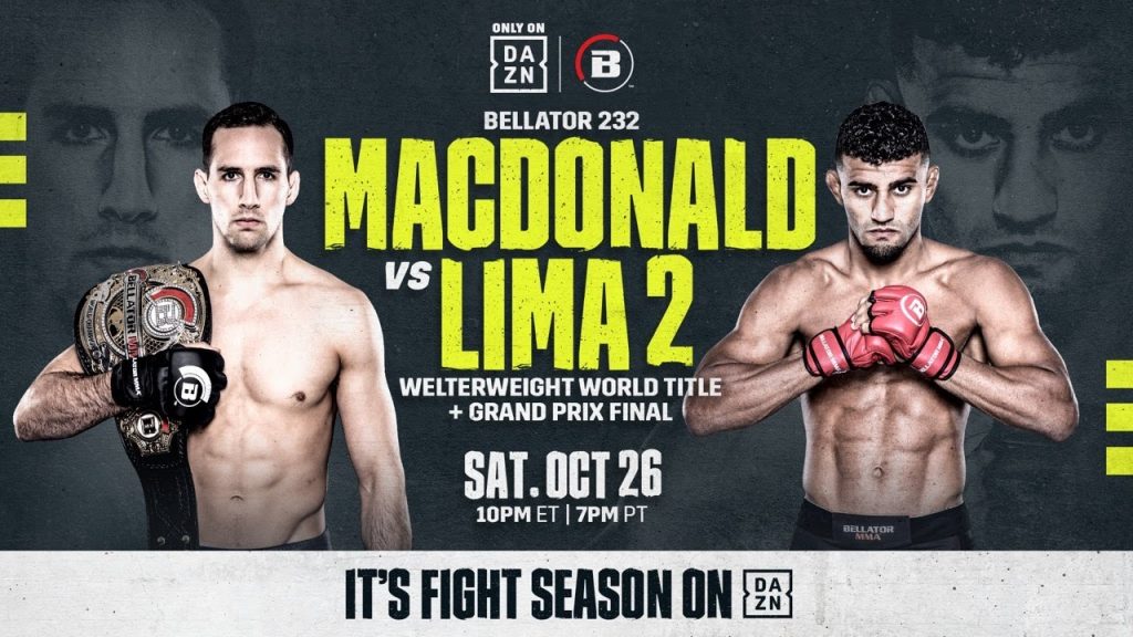 Bellator 232 results - MacDonald vs. Lima 2