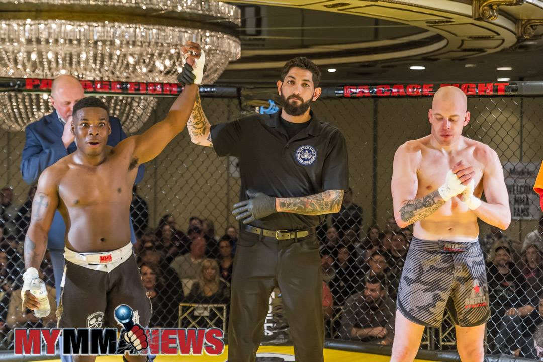 Justin Carter defeats Josh Jones at PA Cage Fight 35 - Photo by William McKee