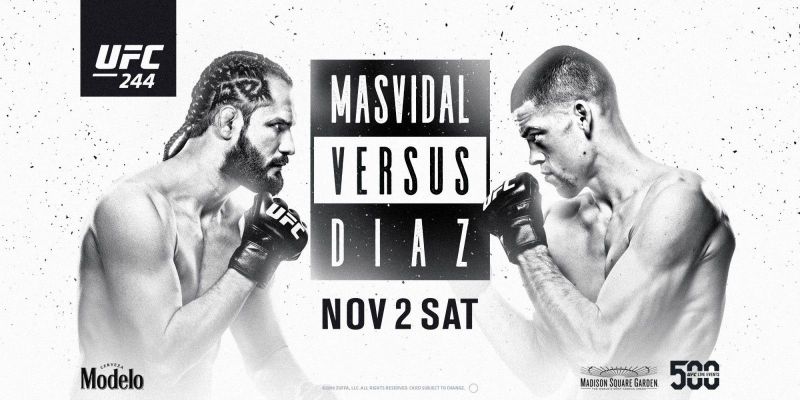 UFC 244 results - Diaz vs. Masvidal for BMF title