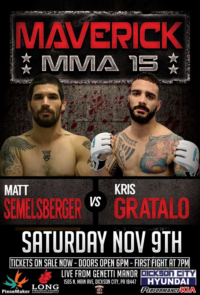 Maverick 15 results - Gratalo vs. Semelsberger