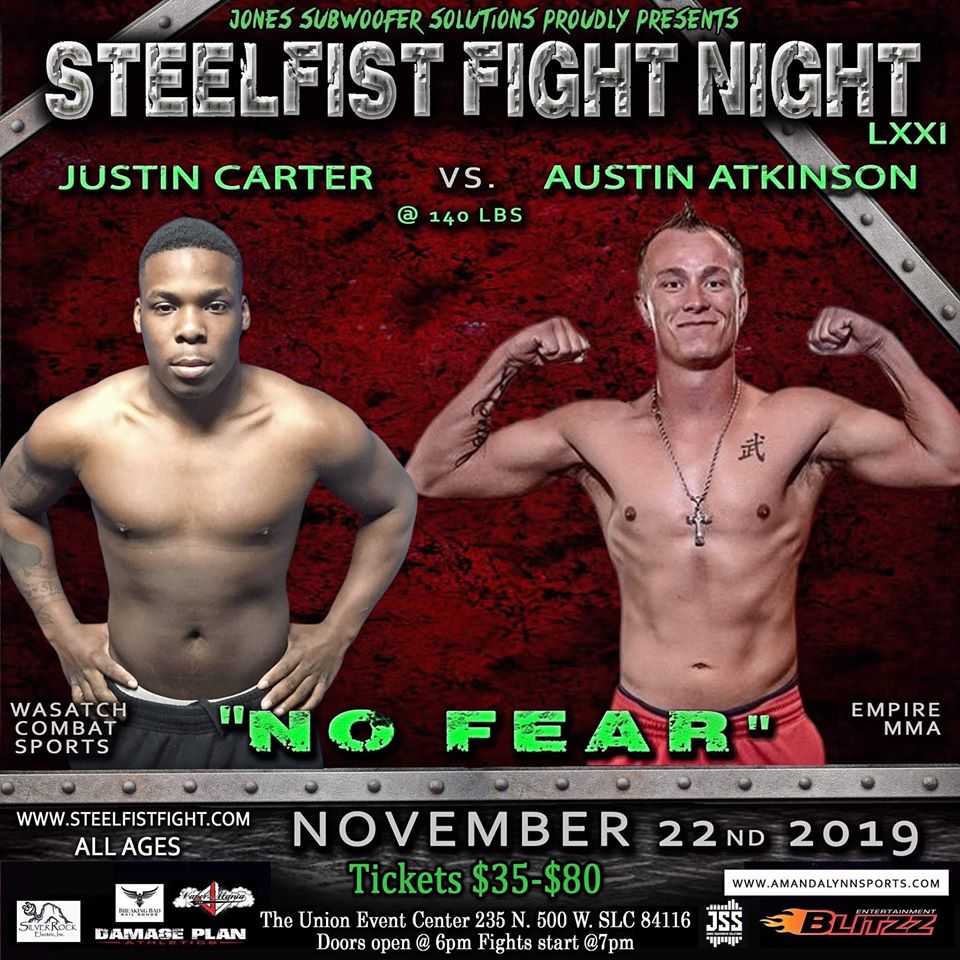 Justin Carter, Steel Fist Fight Night