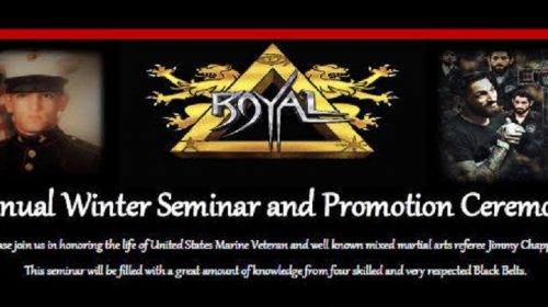 Seminar and promotion ceremony to benefit family of referee Jimmy Chappell