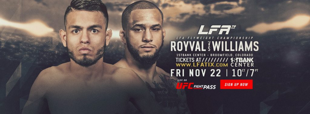 LFA 79, Brandon Royval vs. Nate Williams