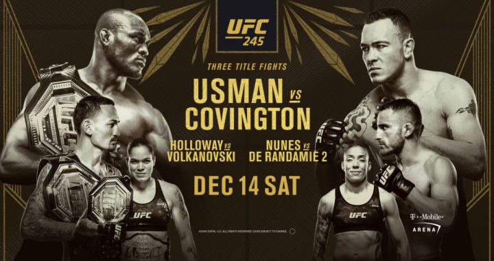 UFC 245 results - Usman vs. Covington