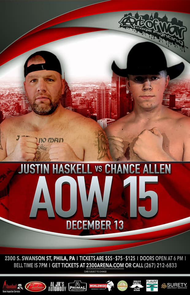 Justin Haskell, AOW 15