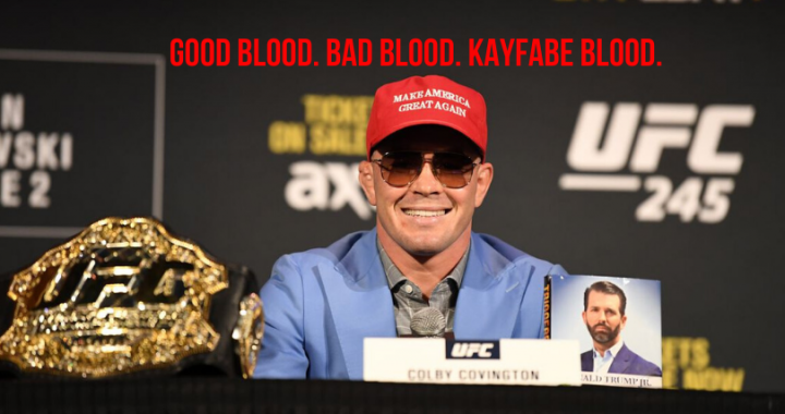 Kayfabe, UFC 245, Colby Covington