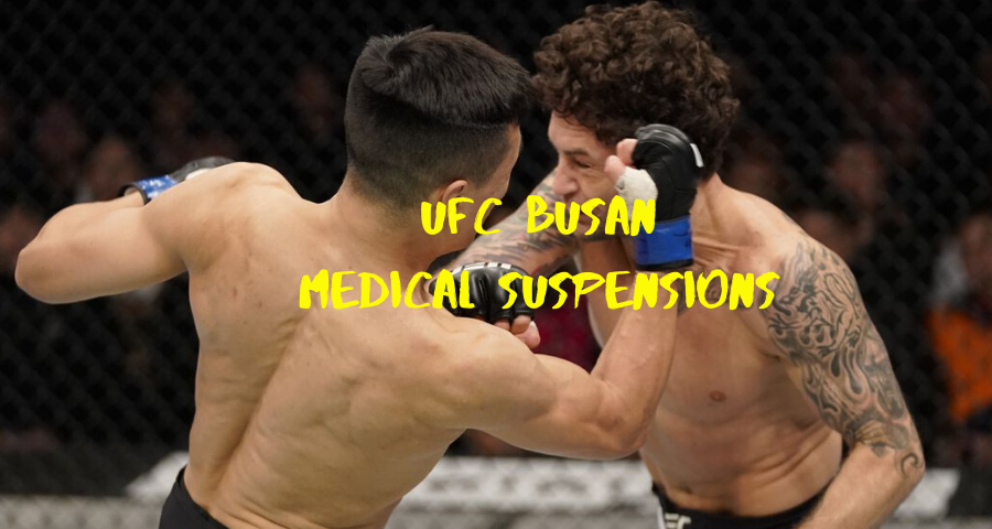 UFC Busan medical suspensions, Edgar given 180 days