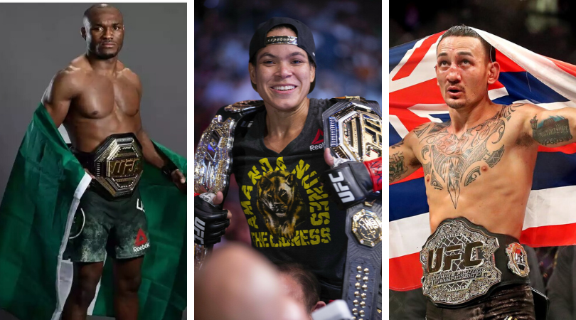 UFC 245, Amanda Nunes, Max Holloway, Kamaru Usman