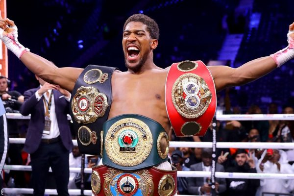 Anthony Joshua could lose a heavyweight title