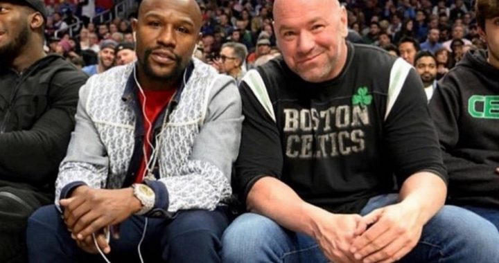 Dana White and Floyd Mayweather