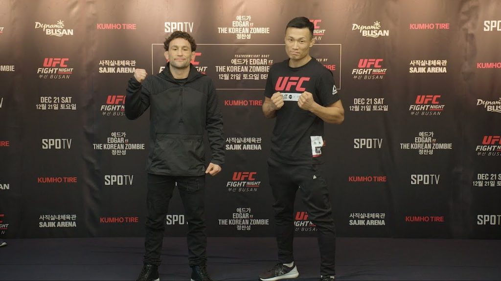 UFC Busan, Frankie Edgar, Korean Zombie