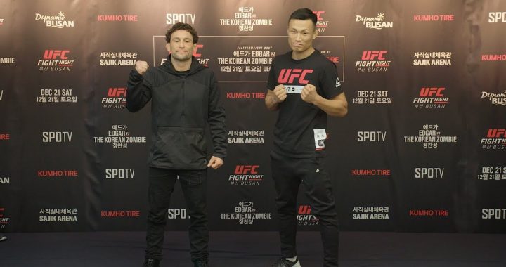 UFC Busan, Frankie Edgar, Korean Zombie