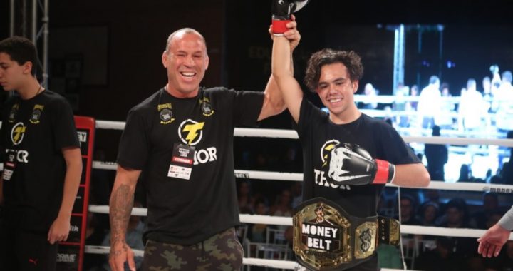 Thor Silva, Wanderlei's son, wins Muay Thai debut in 30 seconds - WATCH