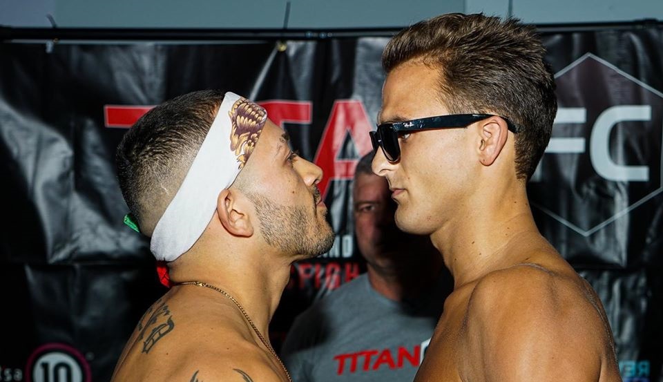 Titan FC 58, Irwin Rivera, Danny Sabatello