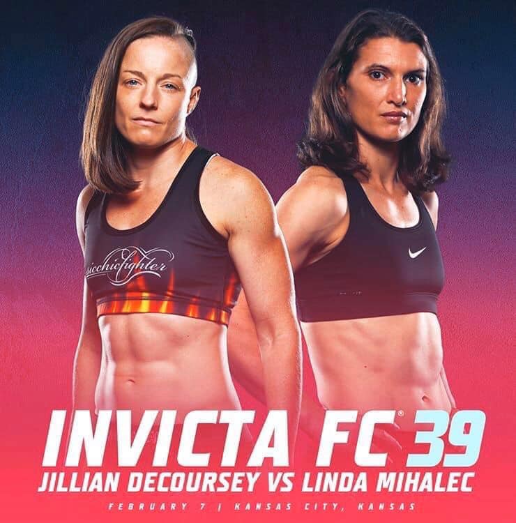 Invicta FC 39, Jillian DeCoursey, Linda Mihalec