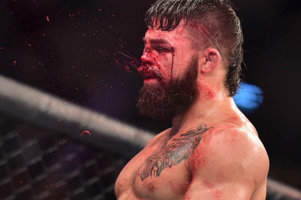 mma injuries Mike Perry