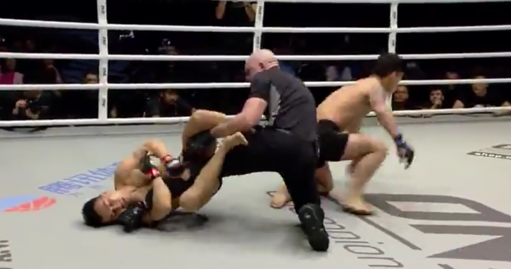 Fighter submits referee after knockout at ONE Championship: New Tomorrow