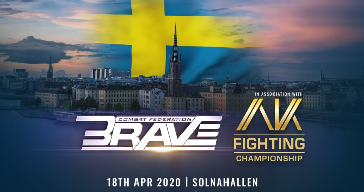 BRAVE Combat Federation heads to Sweden for first time