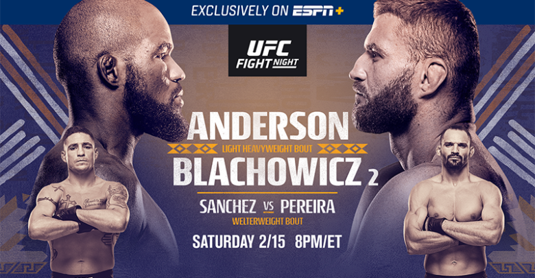 UFC Rio Rancho weigh-in results - Anderson vs. Blachowicz 2