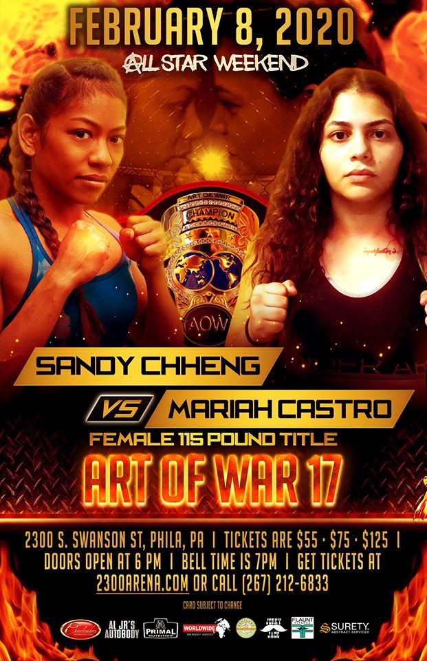 Mariah Castro, AOW 17, Art of War 17