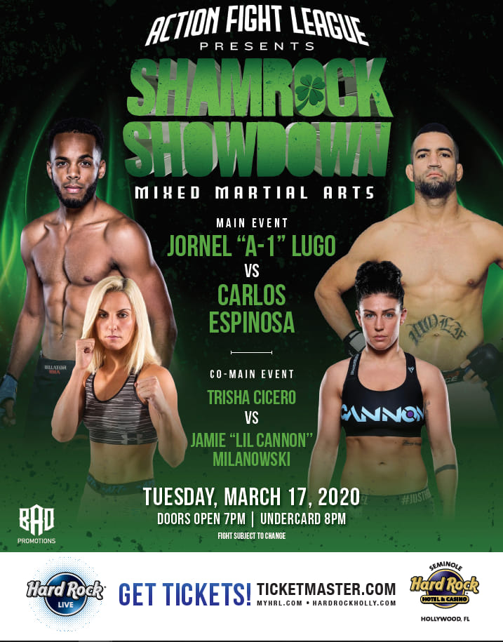 Shamrock Showdown, St. Patrick's Day, Action Fight League