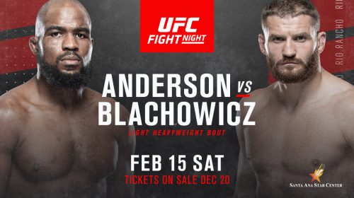 UFC Rio Rancho results - Anderson vs. Blachowicz 2