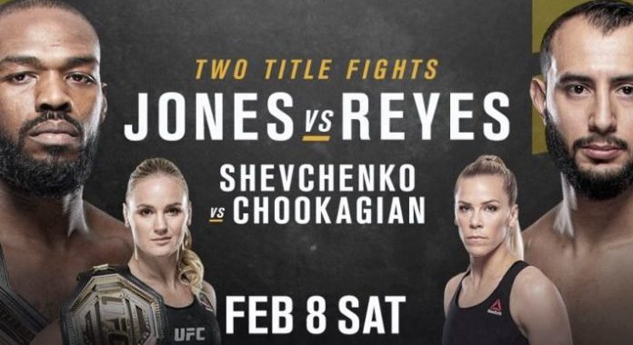 UFC 247 results - Jones vs. Reyes, Shevchenko vs. Chookagian