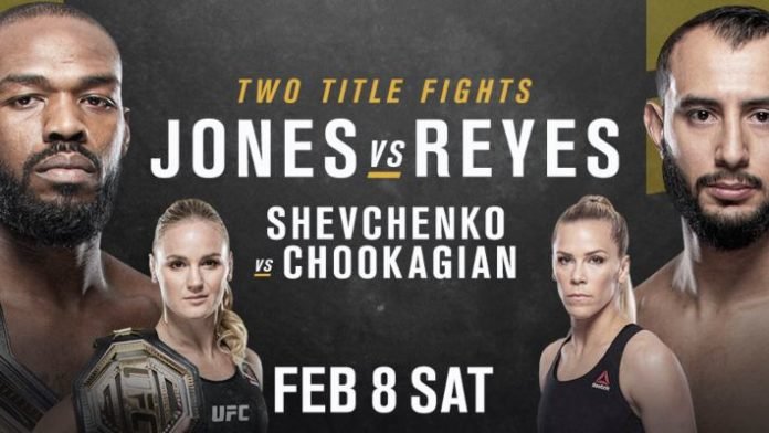 UFC 247 results - Jones vs. Reyes, Shevchenko vs. Chookagian