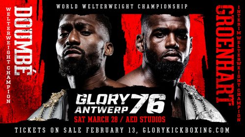 Cédric Doumbé faces 'The Predator' for undisputed welterweight championship at GLORY 76