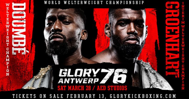 Cédric Doumbé faces 'The Predator' for undisputed welterweight championship at GLORY 76