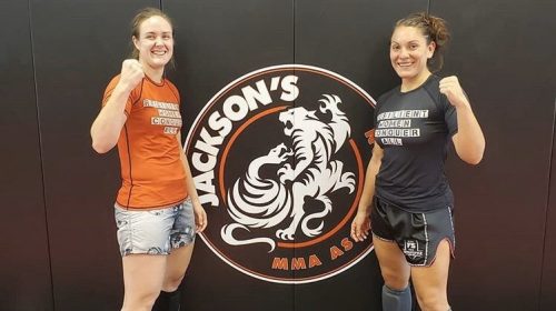 Becca Evans (left) and Christine Williams (right)