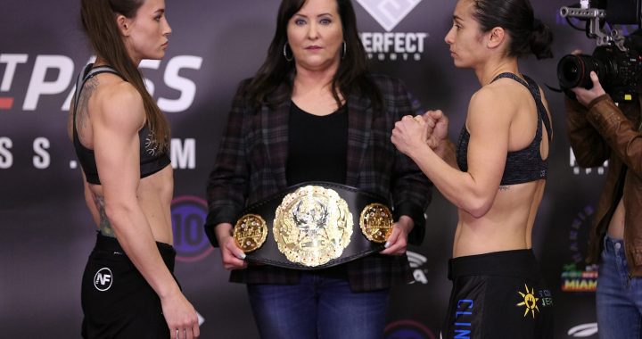 Jinh Yu Frey stripped of atomweight title for failure to make weight for Invicta FC 39 headliner