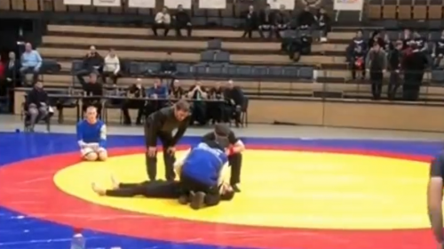 Man paralyzed after attepting flying armbar in competition - VIDEO