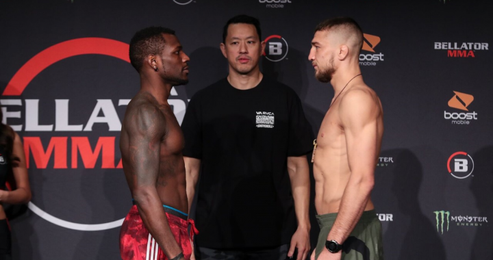 Bellator 239 - Welterweight Main Event: Ed Ruth (170.9) vs. Yaroslav Amosov (170.1)