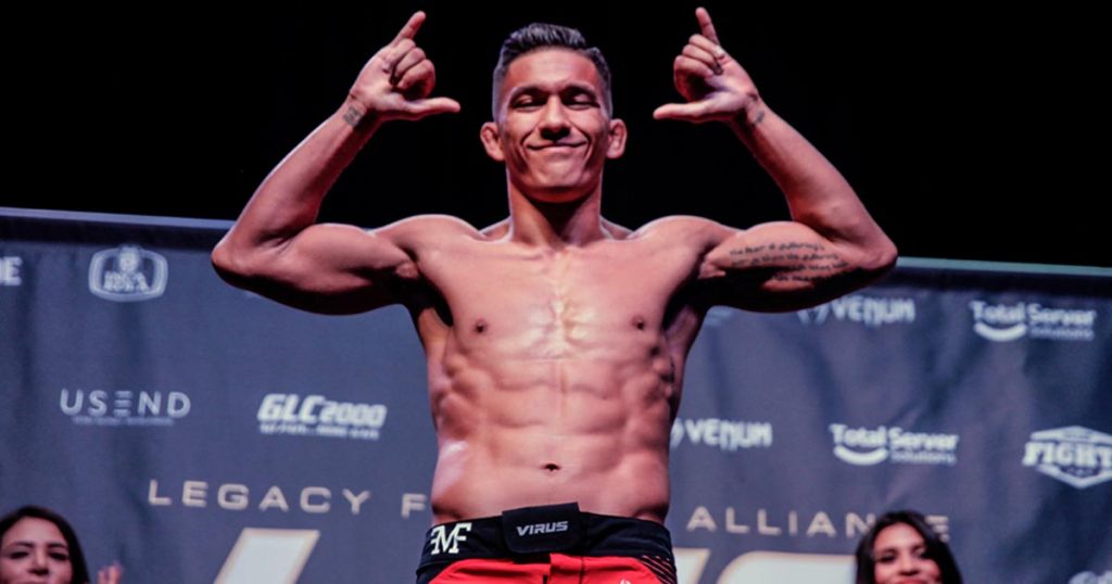 Vince Cachero looks to take the next step after his victory at LFA 81