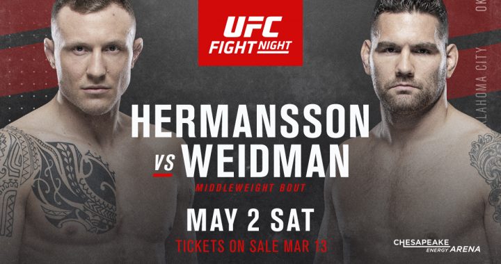 Oklahoma City, Jack Hermansson, Chris Weidman