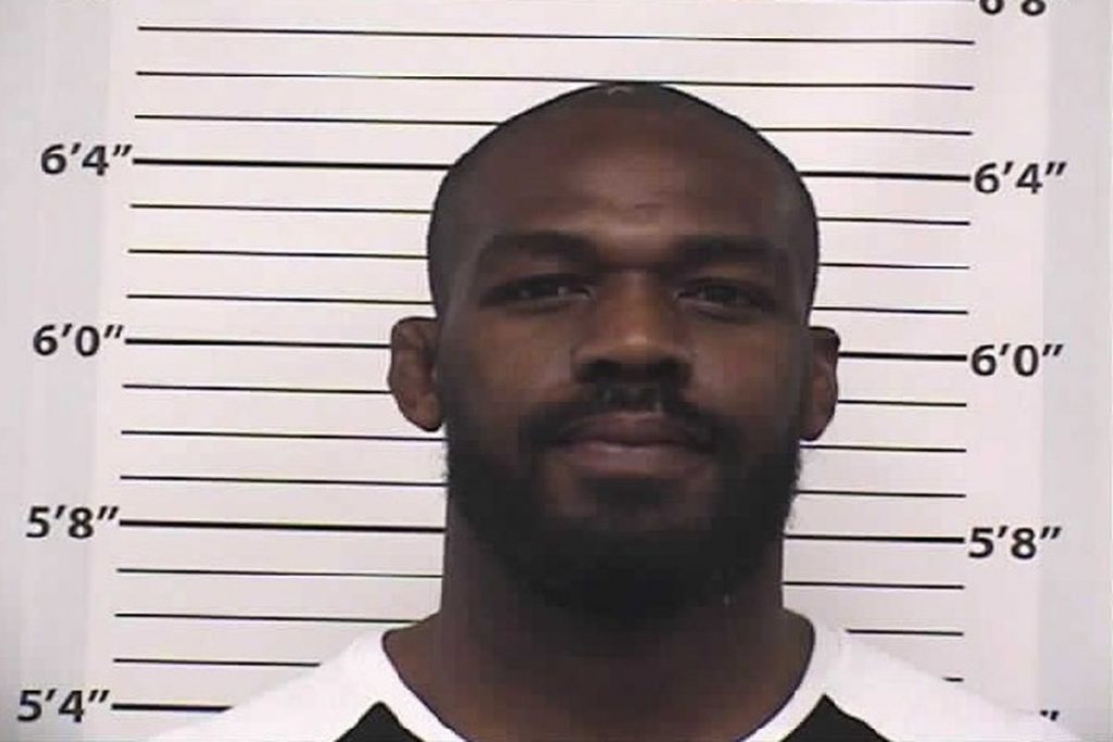 Jon Jones arrested for DWI and negligent use of firearm