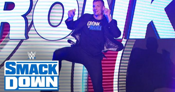 Rob Gronkowski makes WWE Smackdown debut without fans in attendance