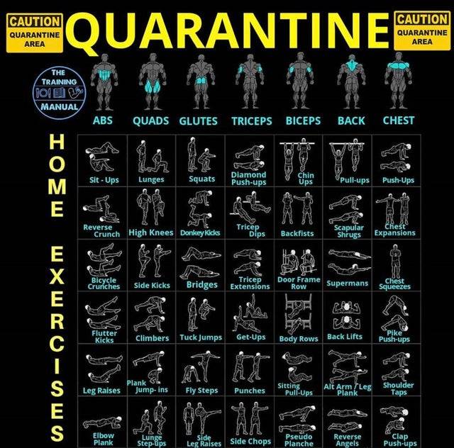 quarantine workout