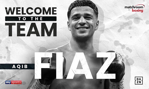 Aqib Fiaz Signs With Matchroom Boxing