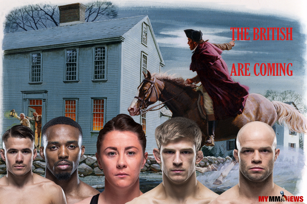 UFC British, Molly McCann, Arnold Allen, Mike Grundy, Lerone Murphy, Nathaniel Wood