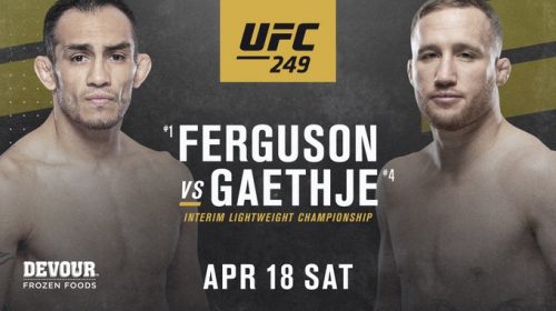 UFC 249, ufc 249 fight card