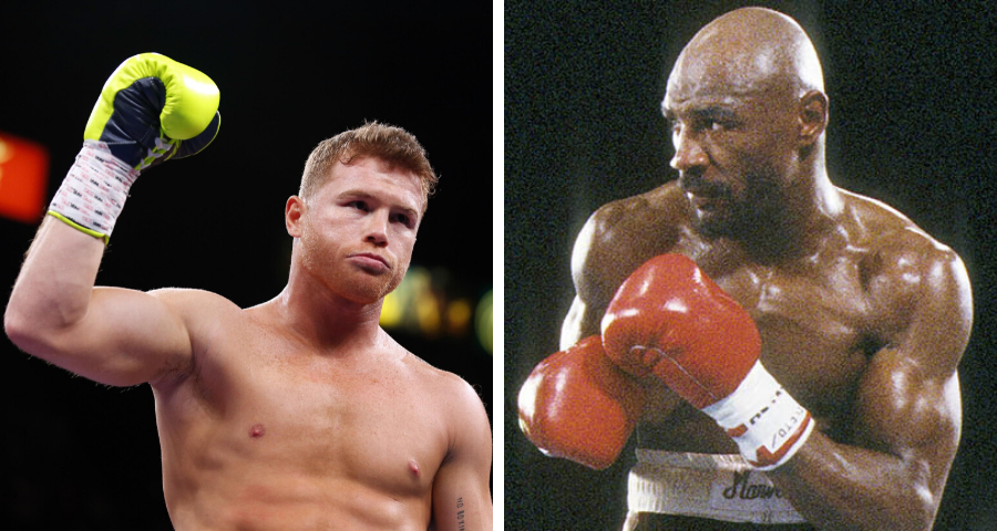 Marvin Hagler vs Canelo Alvarez