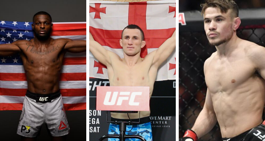 ufc bantamweights, Merab Dvalishvili, Montel Jackson, Nathaniel Wood