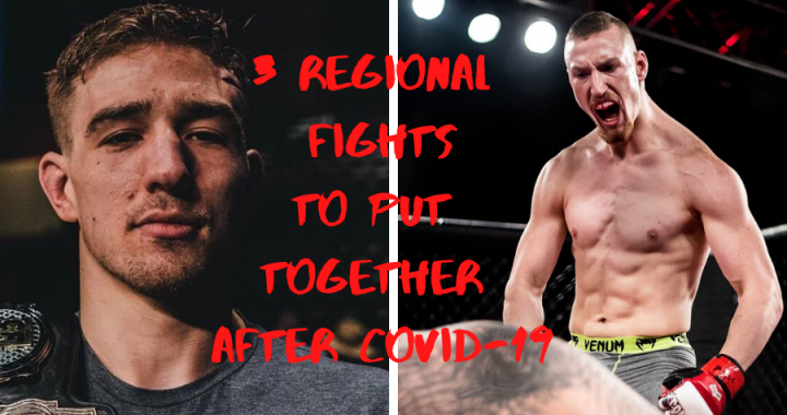 regional fights, fights, Kyle Daukaus, Joe Pyfer, Joseph Pyfer