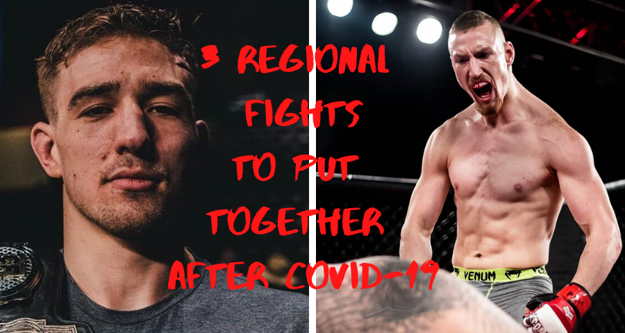 regional fights, fights, Kyle Daukaus, Joe Pyfer, Joseph Pyfer