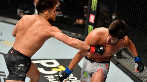 Henry Cejudo retires as champion, finishes Dominick Cruz in the second round